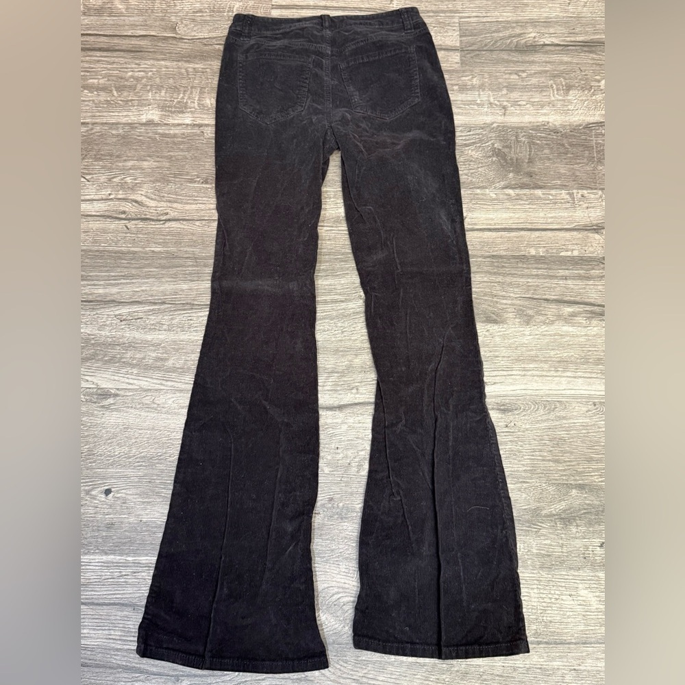 Design Lab Lord & Taylor Chocolate Corduroy Trousers - Picture 5 of 6